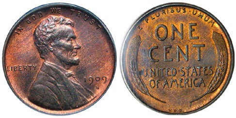 1909 Lincoln Penny