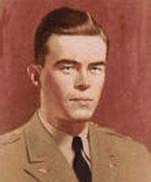 A portrait of John Birch, U.S. spy killed by Chinese communists.