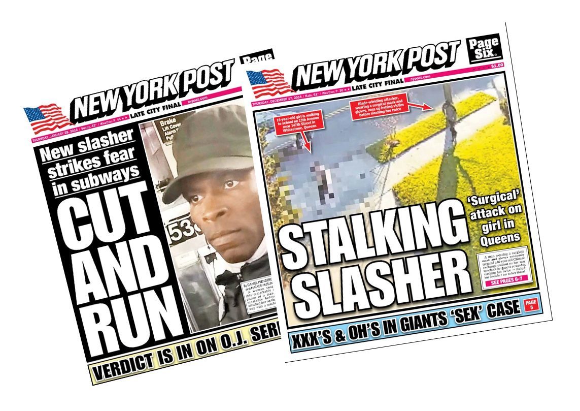 The New York Post is well-known for its sensational headlines.