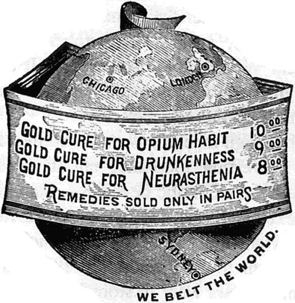 Gold Cure globe 