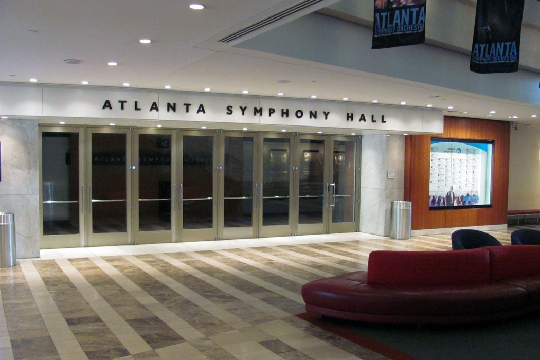 Atlanta Symphony Hall - empty