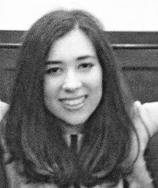 Black and white headshot of author Alexandra Frank
