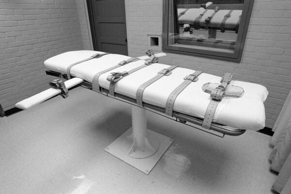 Huntsville, Texas Death Chamber, 1997.