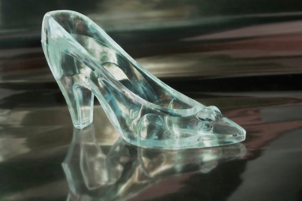 A glass slipper