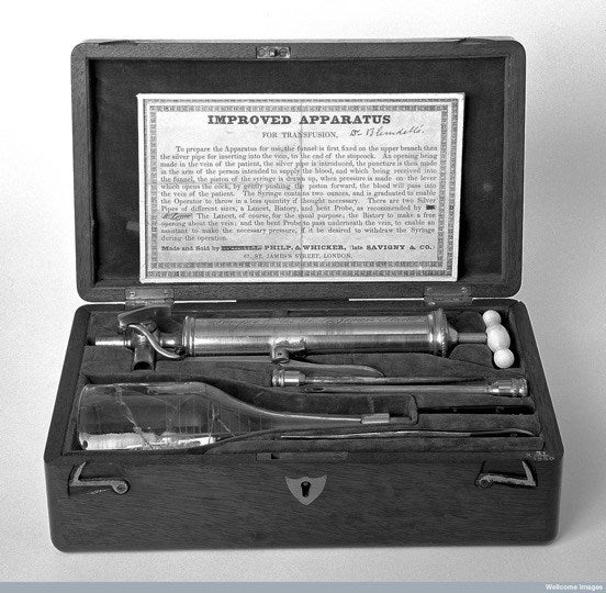 First Blood Transfusion A History JSTOR Daily