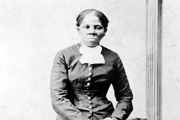 Black and white photograph of Harriet Tubman