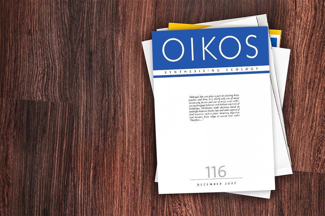 Cover of Oikos: Synthesizing Ecology
