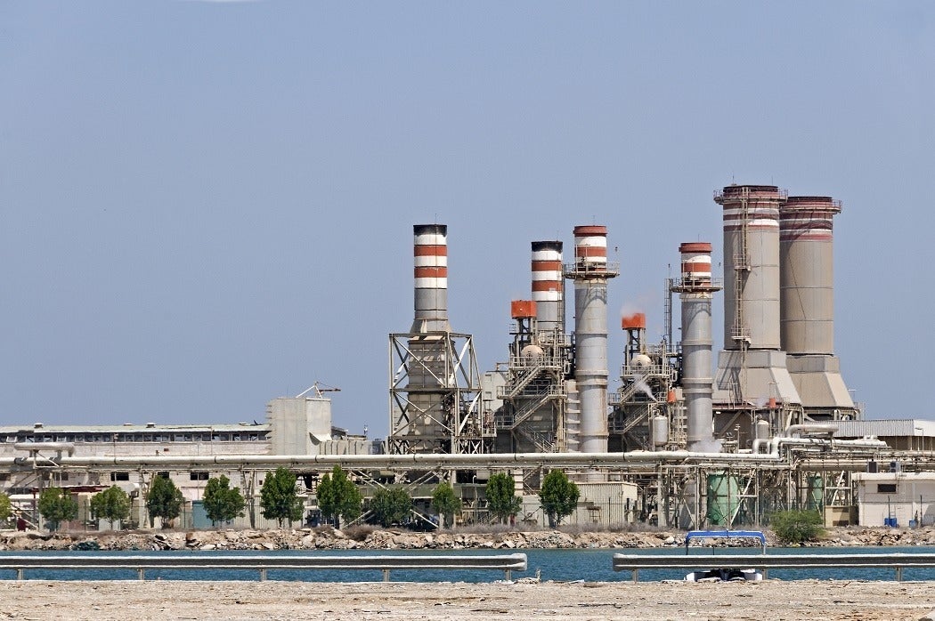 A desalination plant