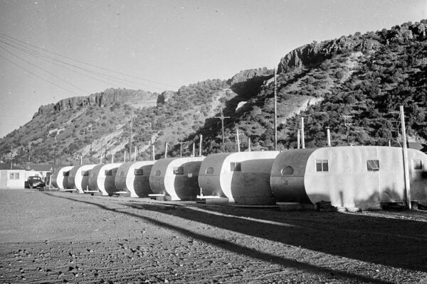 Caravans in Los Alamos, New Mexico