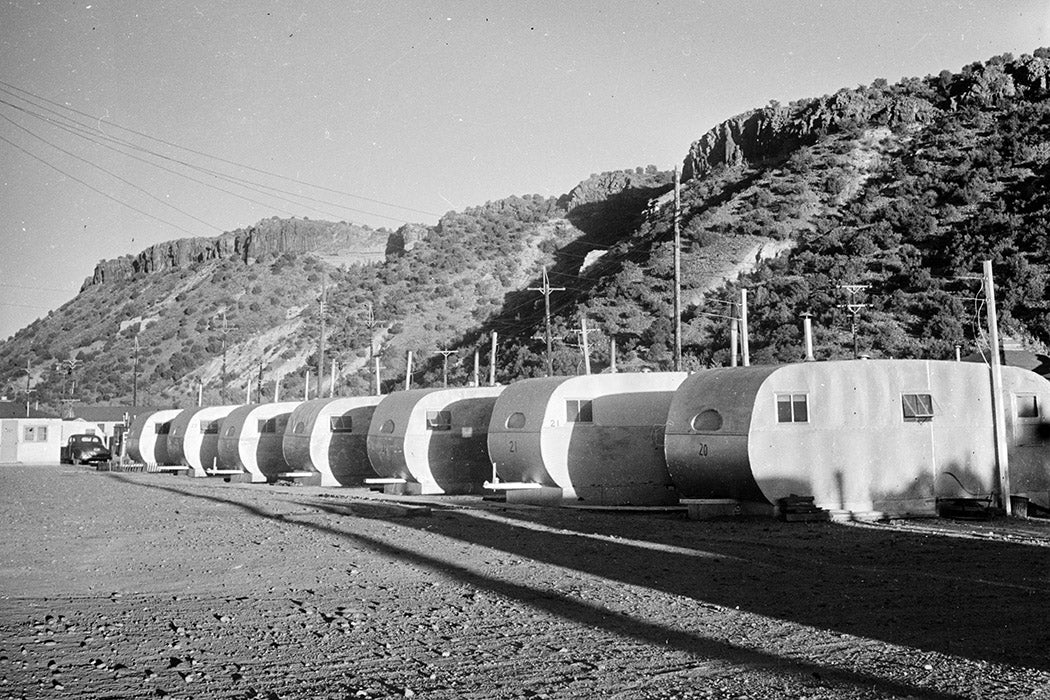 Caravans in Los Alamos, New Mexico