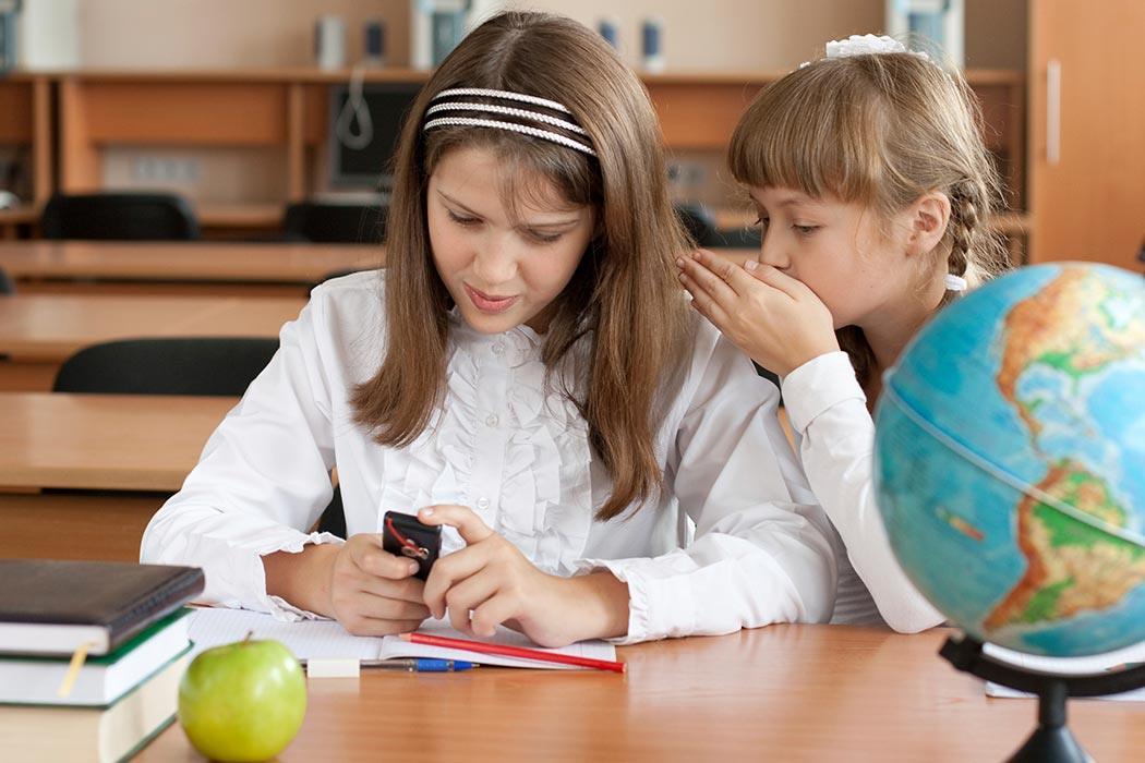 having cell phones in class