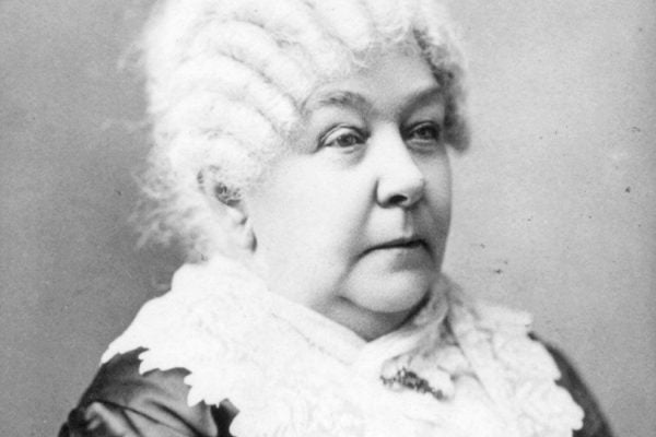 Elizabeth Cady Stanton in her later years  