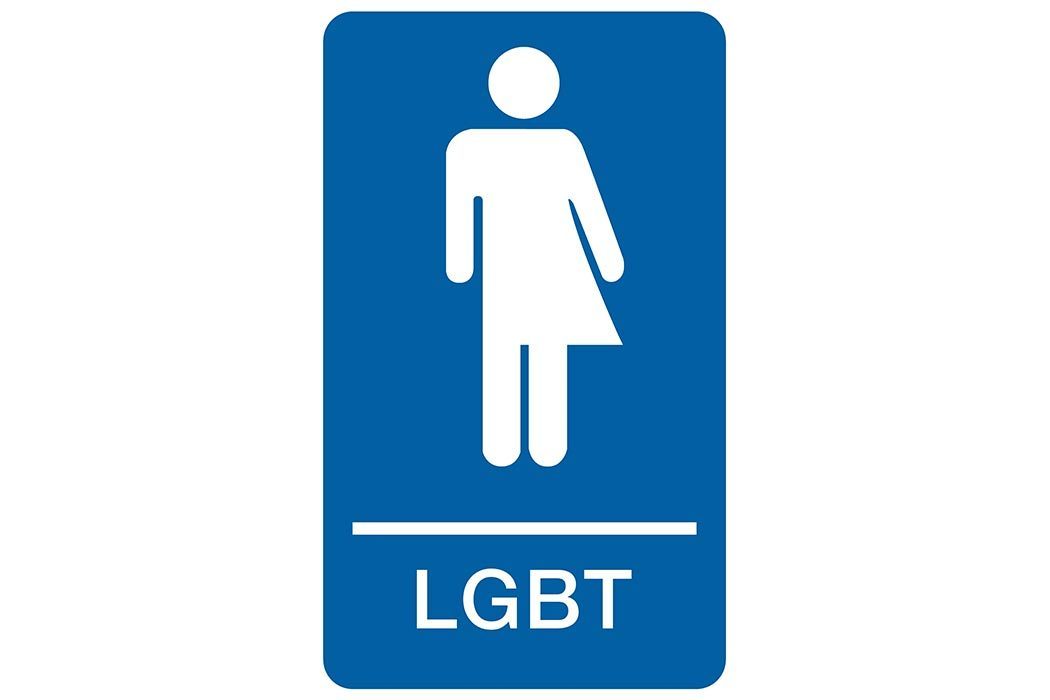Sign for LGBT
