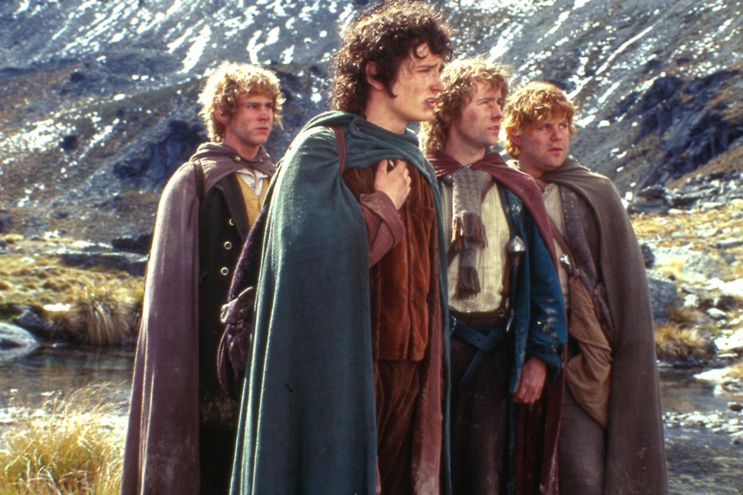 Hobbits from The Lord of the Rings. Photo credit: Neal Peters Collection