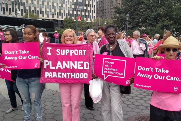 Pink out for Planned Parenthood