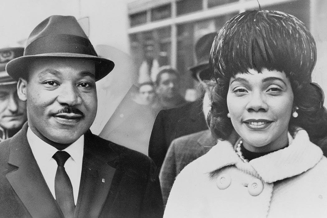 Martin Luther King, Jr. and Coretta Scott King.

By Herman Hiller / New York World-Telegram & Sun, Public domain via Wikimedia Commons