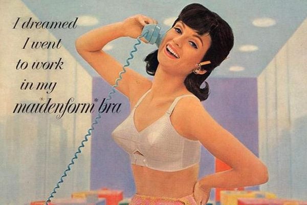 Vintage Maidenform ad.