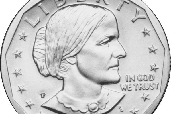 Susan B. Anthony dollar coin