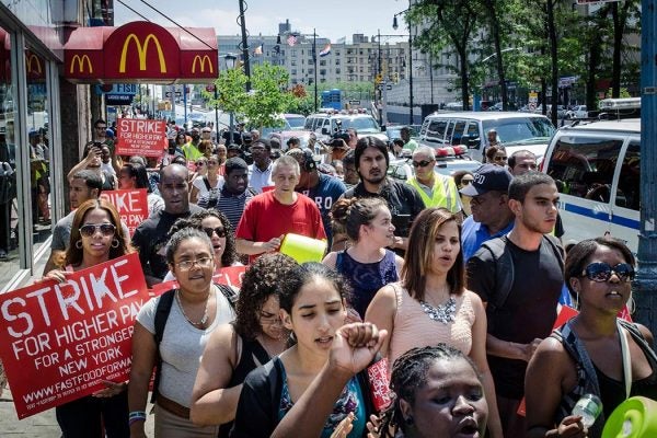 Fast Food Strikes, NYC, July 2013