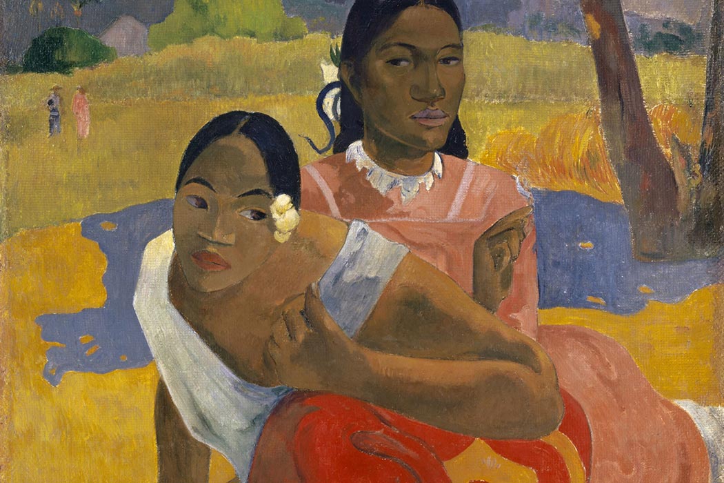 Paul Gauguin, Nafea Faa Ipoipo? (When Will You Marry? ) 1892, oil on canvas, 101 x 77 cm