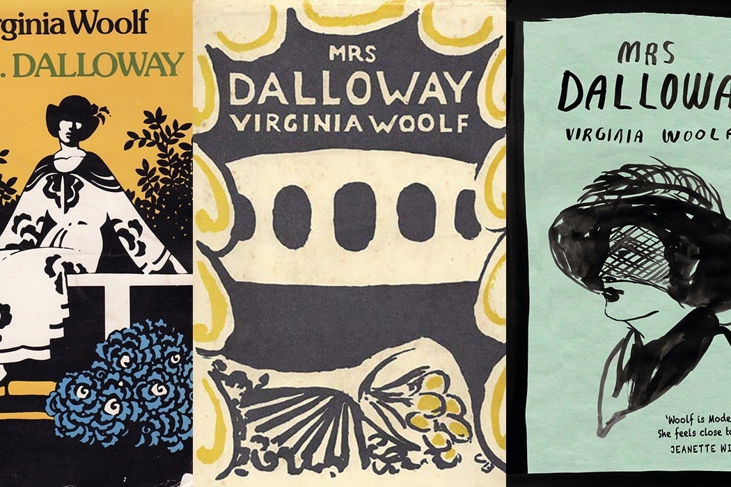 Covers of books by Virginia Woolf