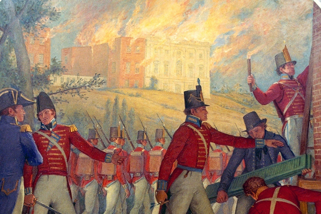 British burn Washington, 1814