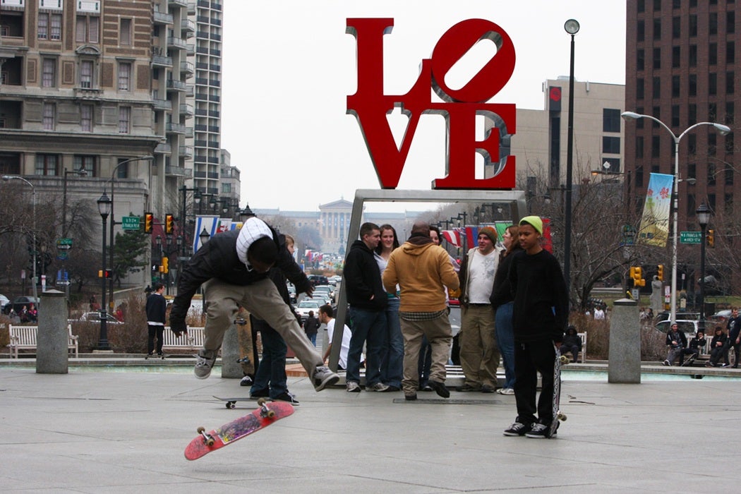 Love Park skaters
