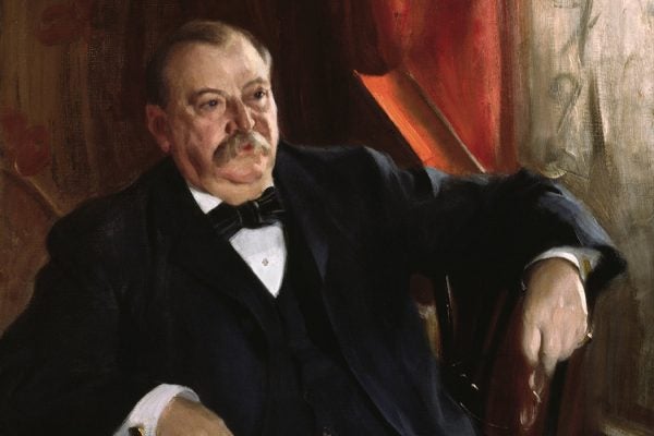 Anders Leonard Zor, portrait of Grover Cleveland