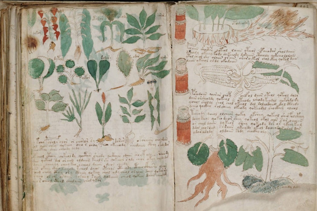 Pages from the Voynich Manuscript