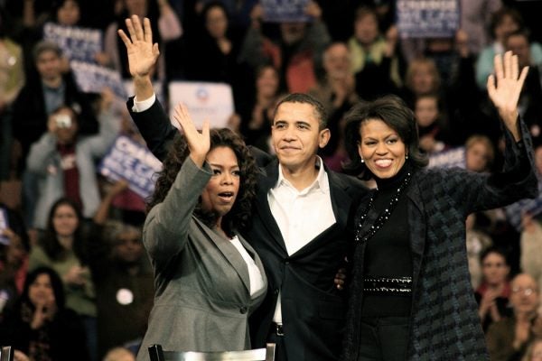 Oprah and Obamas