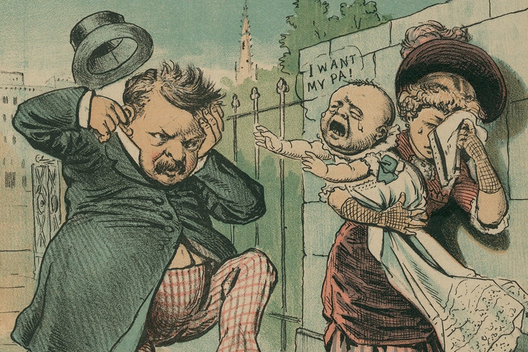 Grover Cleveland cartoon