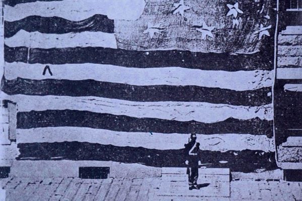 Fort McHenry Flag, 1873