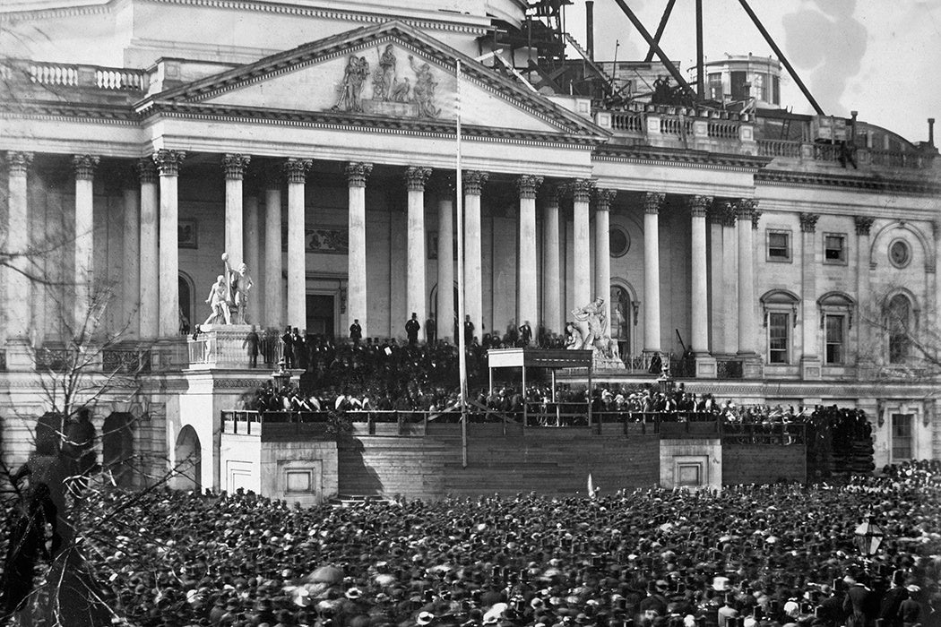 Abraham Lincoln inauguration, 1861