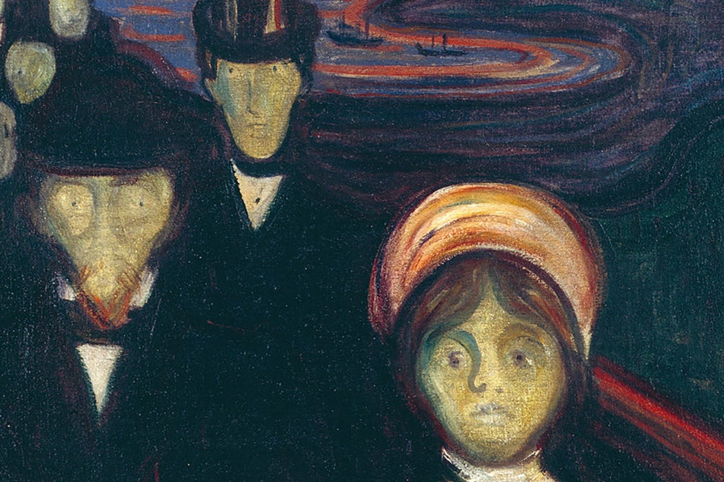Edvard Munch's "Anxiety"