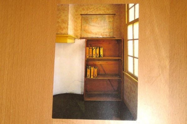 Anne Frank house bookcase
