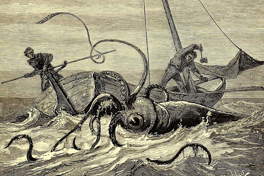 Giant Squid attack