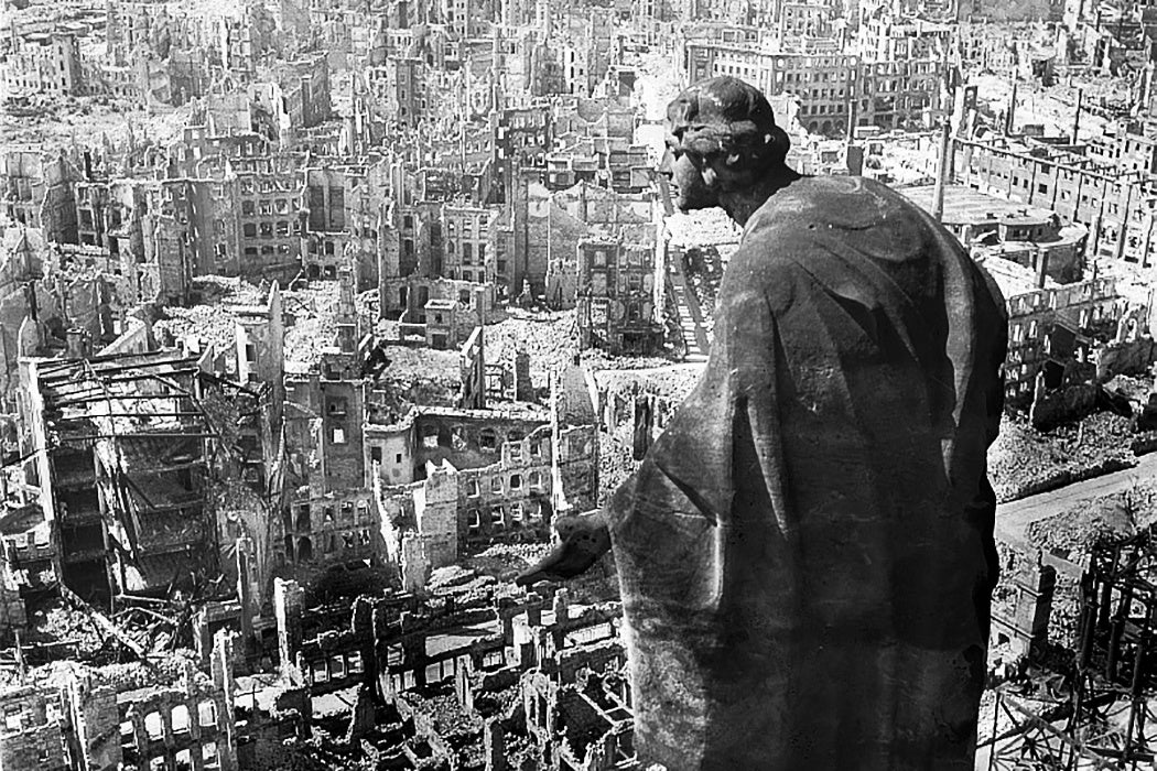 Dresden Germany after firebombing