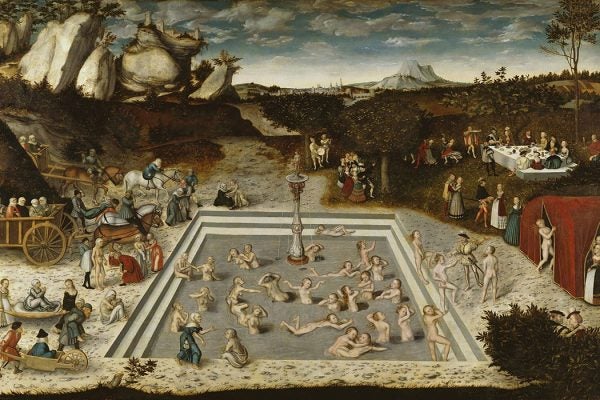 The Fountain of Youth by Lucas Cranach the Elder