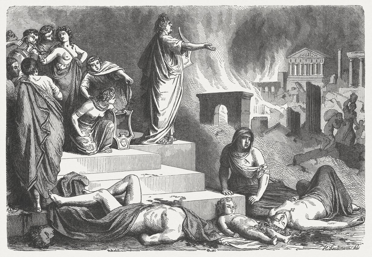 Nero Burning Rome