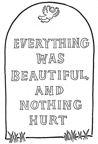 An illustration from Kurt Vonnegut's 