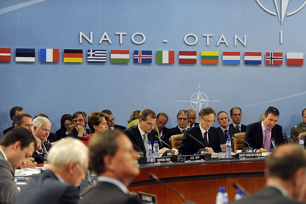 NATO headquarters meeting