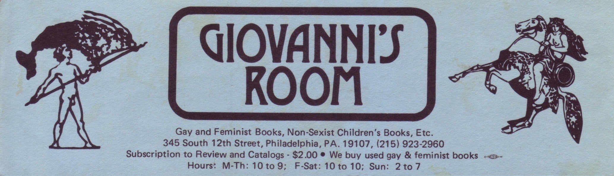 Giovanni's Room bookmark