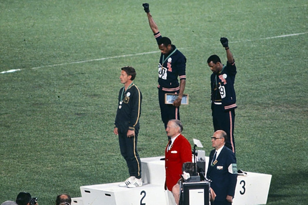 black power salute olympics