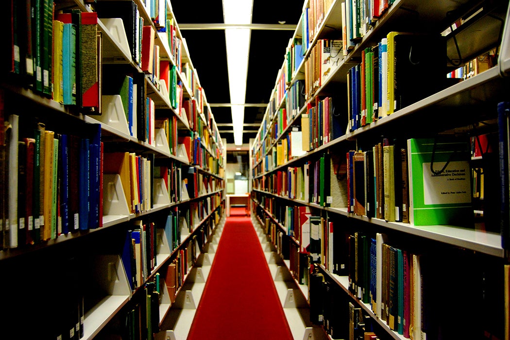 library stacks