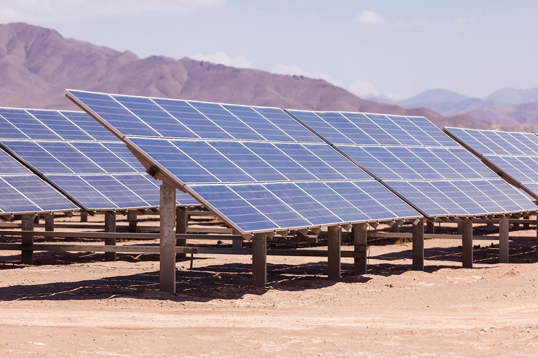 Atacama Desert Solar Panels