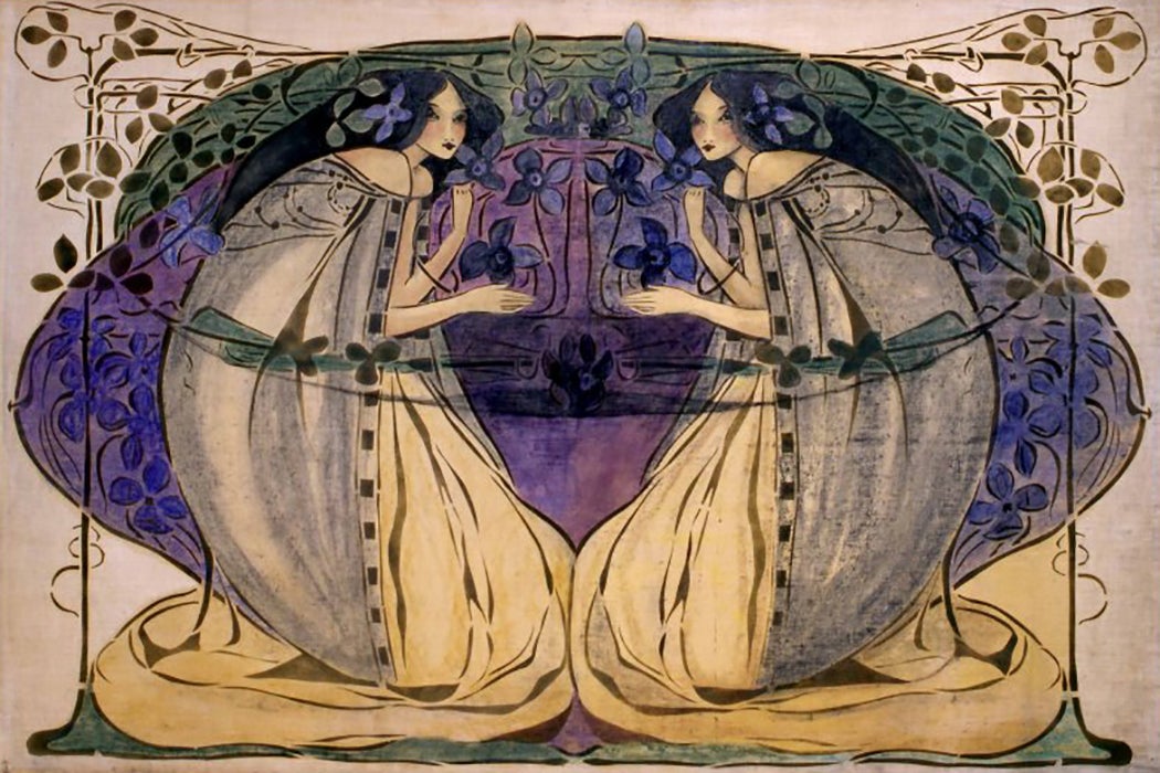 El diseño de Mackintosh y las pinturas de las hermanas MacDonald en ...