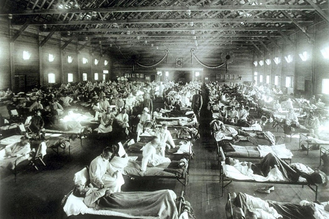 Flu hospital 1918