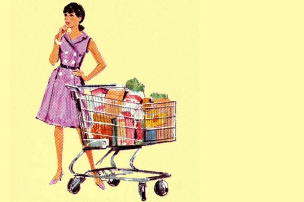 supermarket illustration