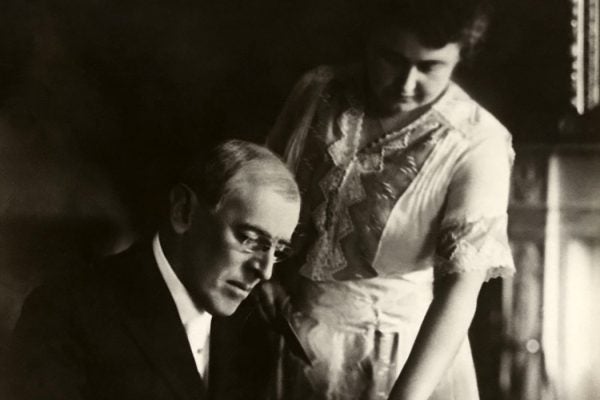 Woodrow and Edith Wilson