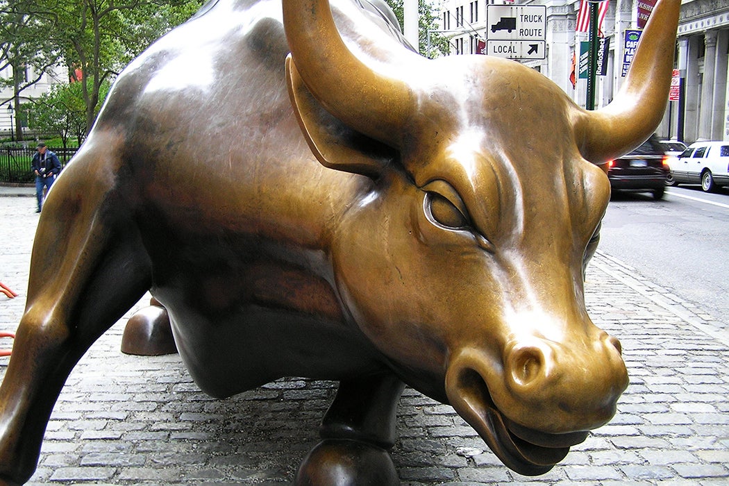 Wall Street - Bull Market Statue